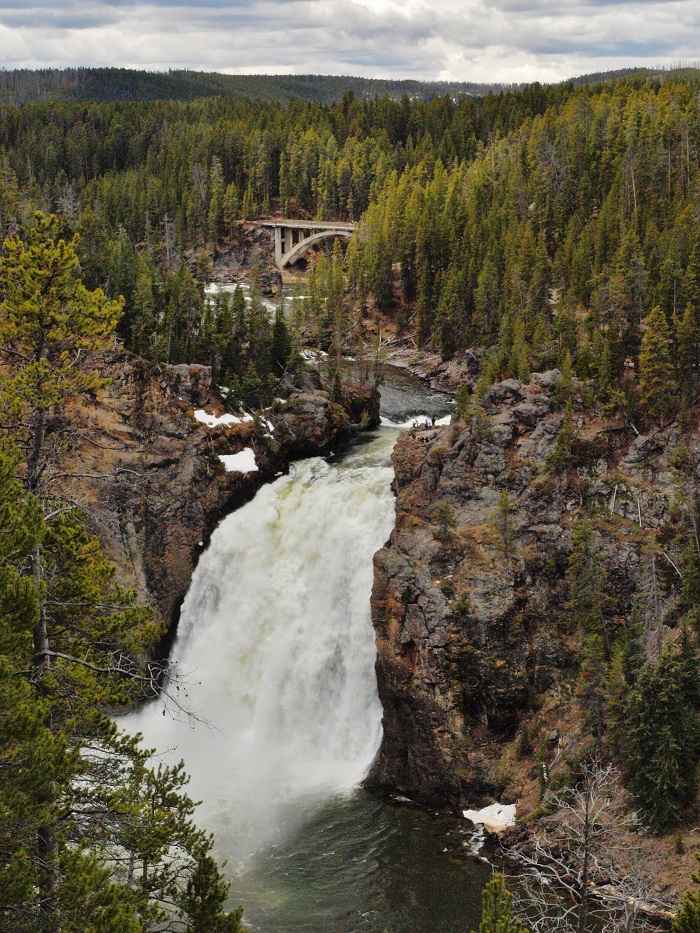 Grand Canyon of the Yellowstone - Upper Falls
